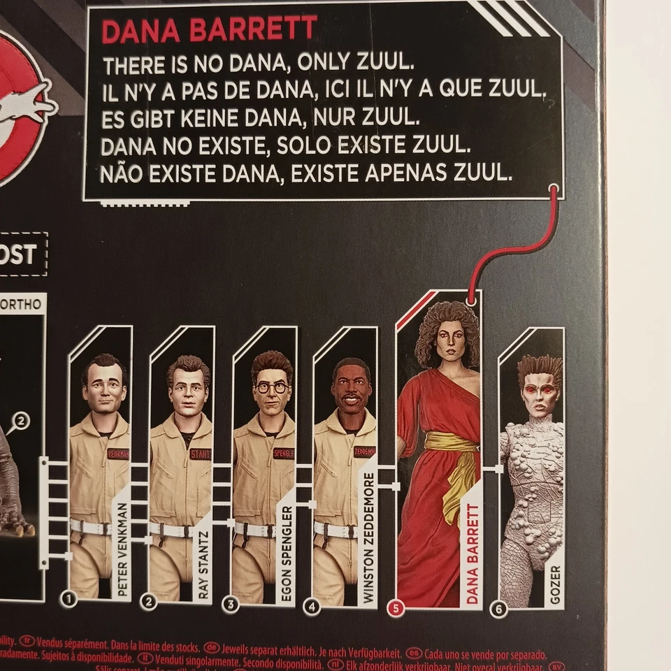 孩之宝捉鬼敢死队等离子系列 Dana Barret Zuul 6 公仔全新未拆封 — 第 3/4 张图片