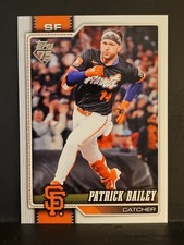 2026 Topps #7 Patrick Bailey GIANTS