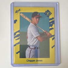 1990 Classic Update Yellow Travel Chipper Jones T92 Atlanta Braves Base Set