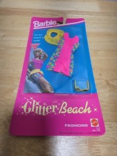Barbie Glitter Beach Fashions 1992 NIP 7779 Mattel