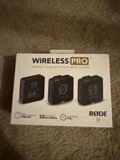 RODE Wireless PRO Dual-Channel Lavalier Microphone System
