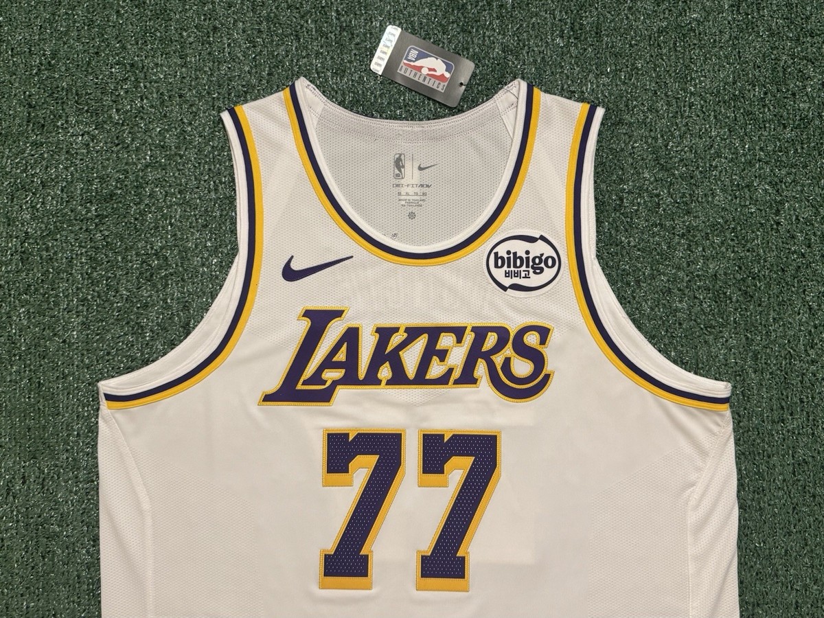 Authentic Luka Doncic LA Lakers Association Edition Nike ADV