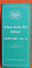 1970 Indiana Harbor Belt Railroad Employee Timetable #3 IHB Railway Chicago Indy — photo 6