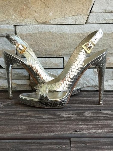 Women Casadei Heels Python 38