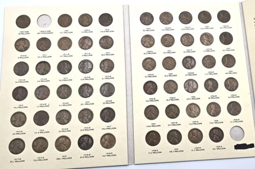 Lincoln Pennies collection    1909 to 2020      no 1909s vdb