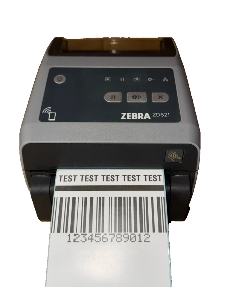 Zebra ZD621d Label Printer 4" Direct Thermal 203dpi USB Serial Ethernet + Peeler - Image 2 of 4