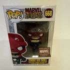 Funko Pop! Marvel Zombies Zombie Red Skull #668 Collector Corps Exclusive