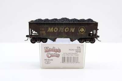 Kadee 7016 H0 50 Ton AAR 2bay Offset Hopper CIL 4048 weathered lf2815