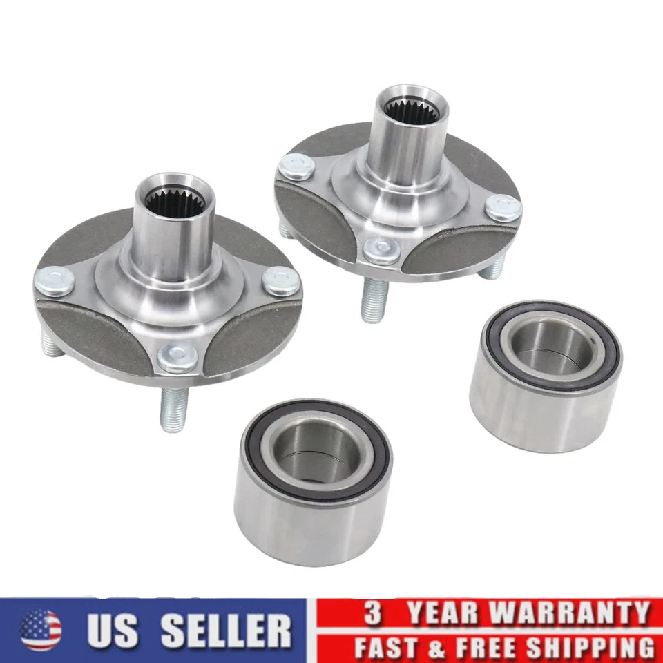 2x Front LH&RH Wheel Bearing and Hub Kit Fit for 2017-2024 Mitsubishi Mirage G4 - Image 2 of 4