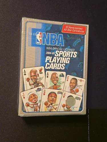 NBA 2004-05 Sport Playing Cards Deck Sealed. Kobe Bryant, Lebron James, Etc