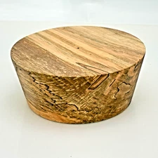 SPALTED MAPLE BOWL BLANK, 6”x2.5”, WOOD LATHE TURNING STOCK,  BULK LISTING
