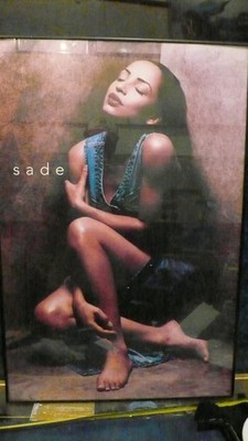 Sade ''Love Deluxe'' Era Promotional Poster   Professionally Framed