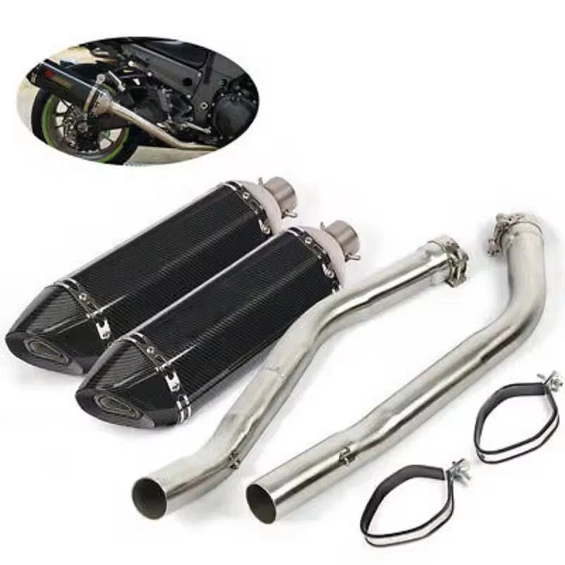 摩托车消音器，消音器和挡板川崎Ninja ZX14R | eBay