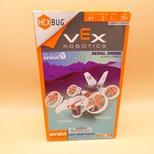HEXBUG VEX Robotics Aerial Drone Explorer STEM Kit 75+ Pieces Snap Build New