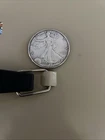 1990 WALKING LIBERTY AMERICAN EAGLE .999 FINE SILVER DOLLAR COIN 1oz. $1 USA