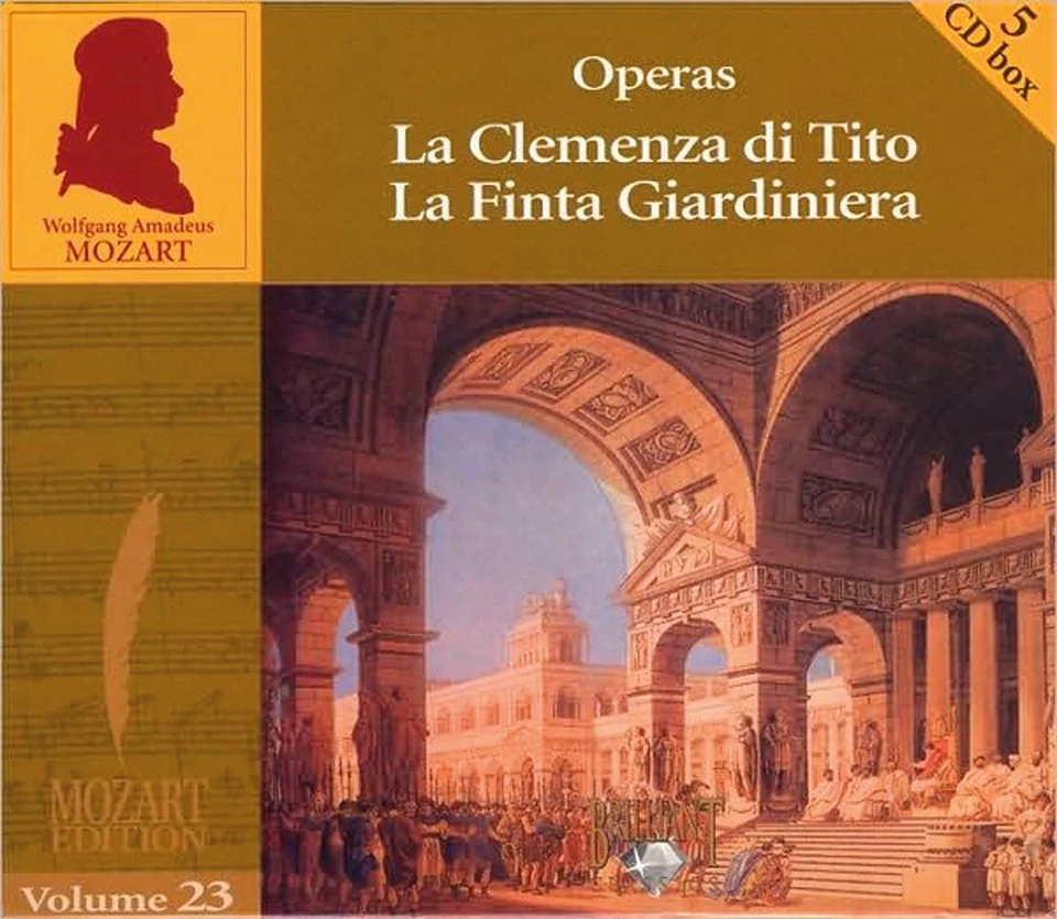 Mozart Edition, Vol. 23: Opern "La clemenza di Tito"  "La finta giardini ... - Bild 4 von 4