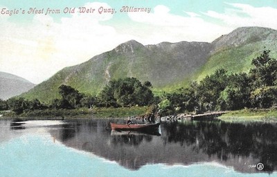KILLARNEY Adlernest vom alten Weirkai - Postkarte Ref R51