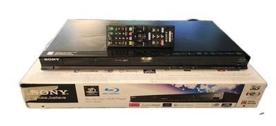Sony BDP-S580 3D Blu-ray DVD Player WiFi w/Remote Tested