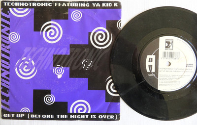 Technotronic Featuring Ya Kid K   Get Up (Before The Night Is Over)    NEAR MINT