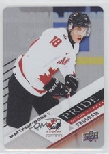 2024 Upper Deck Team Canada Juniors Pride of the Program Metal Matthew Wood 4z8