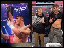 Jackson Drake Signed Metallic 8x10 Proof WWE ID Promo NXT EVOLVE AEW