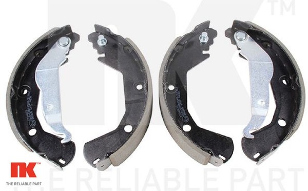 NK 2736833 Bremsbackensatz 4 Bremsbacken Trommelbremse FüR Chevrolet-image