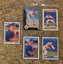 (5) Jim Thome 1991 Upper Deck Rookie card RC Bowman 1992 Score Donruss Classic. rookie card picture