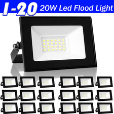 20w Led Flood Lights Outdoor 3000lm Super Bright Security Lighting Ip66 6500k 20w Led Flood Lights Outdoor 3000lm Super Bright Security Lighting Ip66 6500k