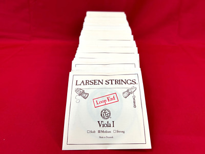  100% Authentic Larsen Viola A Strings 4/4 Regular Version Loop 