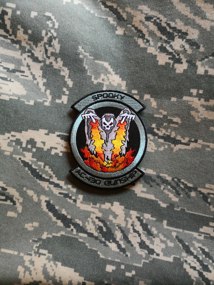 Ace Combat Assault Horizon SPOOKY AC-130 Embroidered Morale Hook