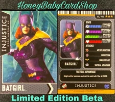Injustice Arcade Limited Ed. Beta Card 55 Batgirl Power Rare Out of Print