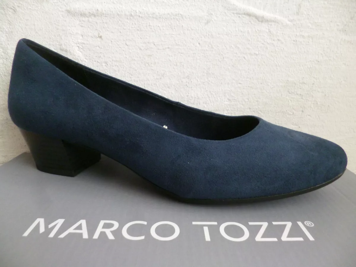 Marco tozzi blue shoes sale