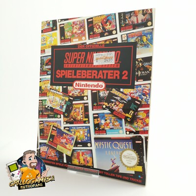 Der offizielle Super Nintendo Spieleberater 2 | Lösungsbuch SNES | Guide 
