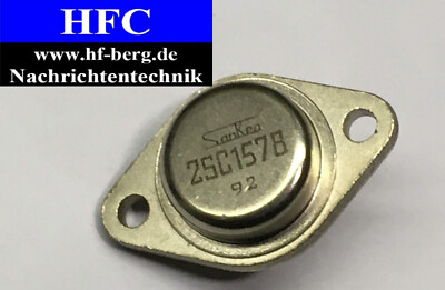 1 Stück 2SC1578 SILICON NPN POWER TRANSISTOR 80W 8A 600V SOD-57 (M1185)