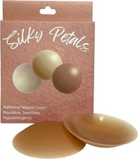 REUSABLE NIPPLE COVER, STICKY ADHESIVE, NO SHOW NIPPLE PASTIES SEAMLESS COVERAGE