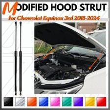 Hood Struts For Chevrolet Equinox 3rd 2018-2024 Gas Dampers Shock Lift Supports