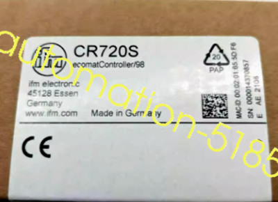 IFM ecomat Controller module CR720S New fedex or DHL