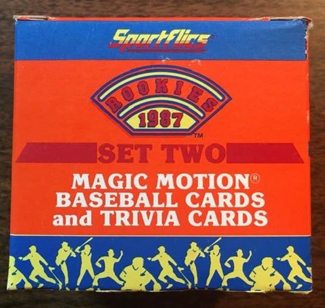 1987 Sportflics Rookies Baseball Card Set TWO 25 Cards Never Opened 