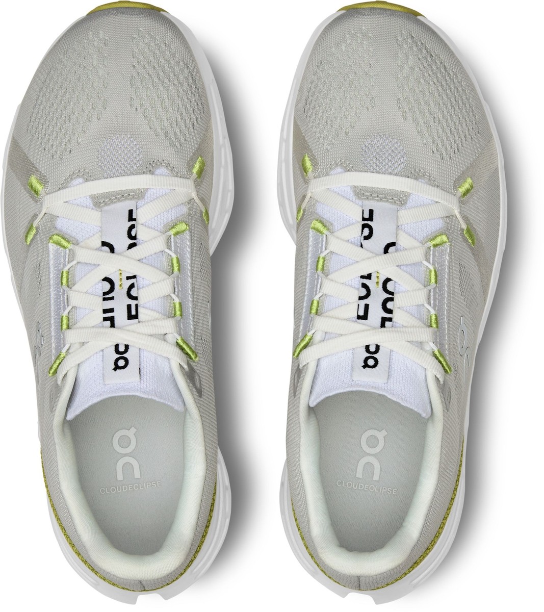 ON Running Brand Cloud Cloudeclipse White/Yellow Women display picture 1