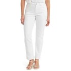 Levi's L86715 Women's White Classic Mid Rise Straight-Leg Jeans Size 29x30