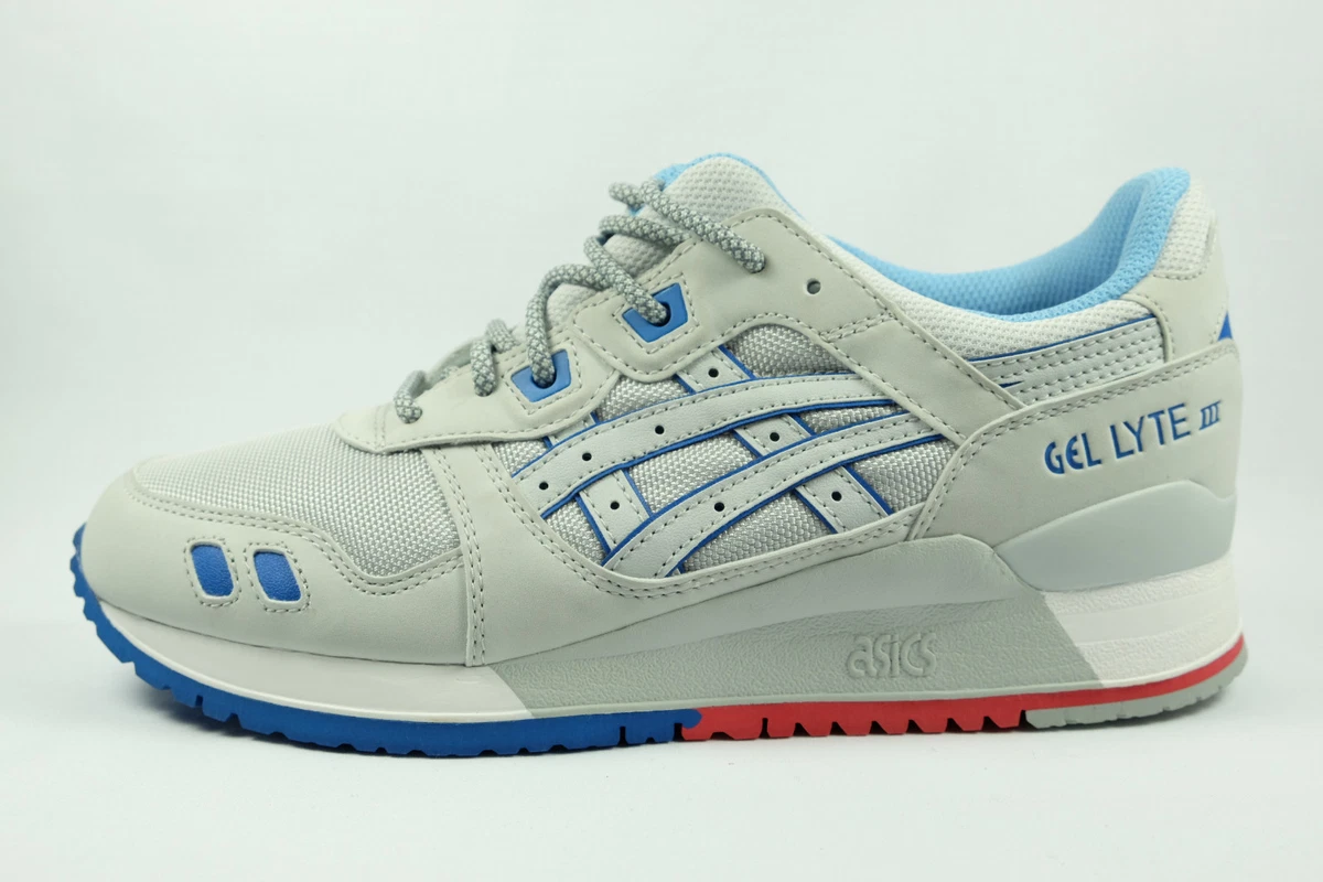 Acostumbrar Hito brillo Asics GEL-LYTE 3 III (Soft Grey/Blue/Red) Future Pack [H637Y-1010] Running  Mens | eBay