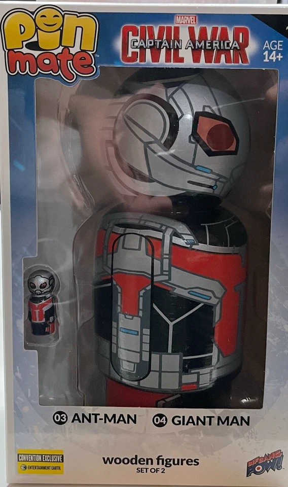 Envío Gratis Ant-Man and Giant Man Pin Mate Set de 2 Exclusivo de la Convención Foto 4 de 4