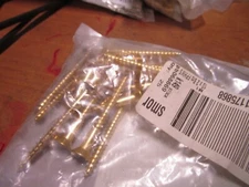 #10-13 x 2-1/2" Flat Head Phillips Sharp Point Finish Brass Wood Screw QTY 25