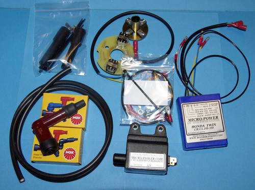 KIT293 Eléctrico. Encendido Honda CB CL 250 350 twin Boyer kit de encendido electrónico - Imagen 2 de 4