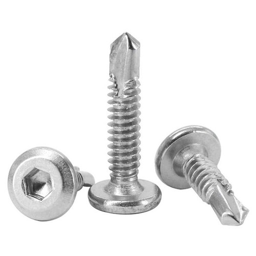 Self Drilling Screws Self Tapping Socket Allen Key Stainless Steel 5.2mm 6.3mm - Picture 4 of 13