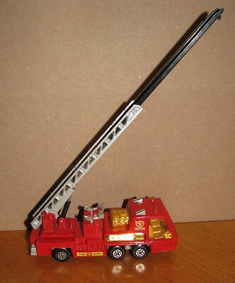Matchbox Super Kings 1972 Lesney K-9 FIRE TENDER Truck Denver Fire