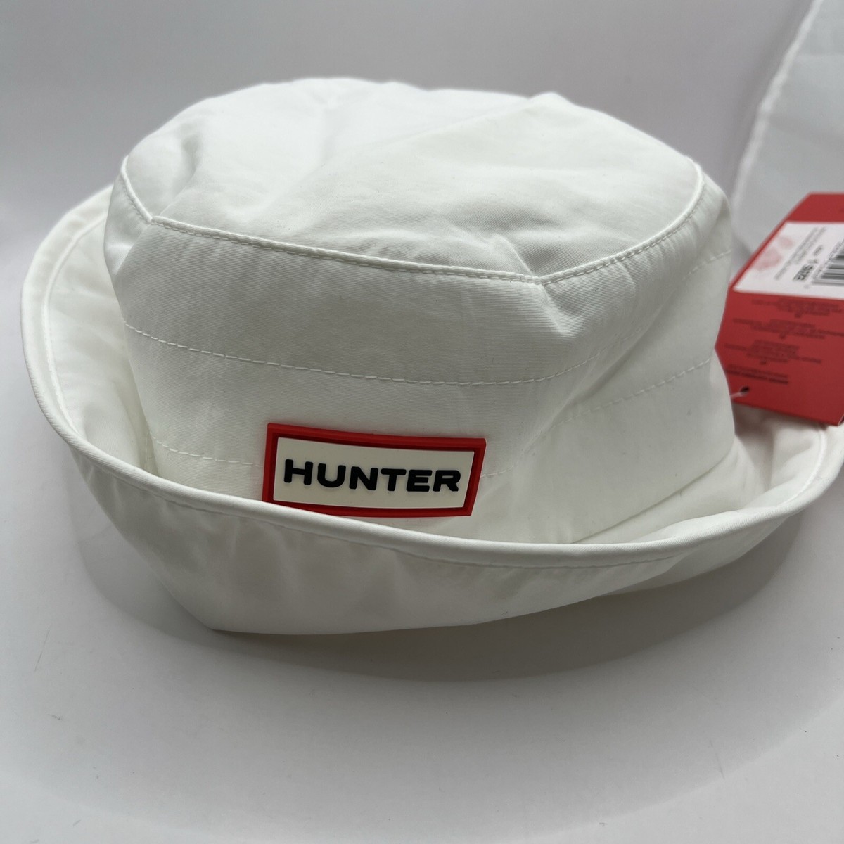 Hunter Intrepid Bucket Hat Beach Lightweight Padded White