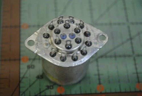 RCA RELAY 200 ohm 26.5VDC 204FW3 B11 VINTAGE 20 PIN - Picture 2 of 2