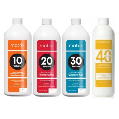  Matrix SoColor Cream Developer 32oz '' Select Type ''