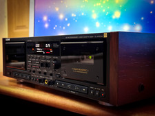 SONY TC-WR97ES   RaRe   Vintage ES Cassette Deck Wood Side Panels